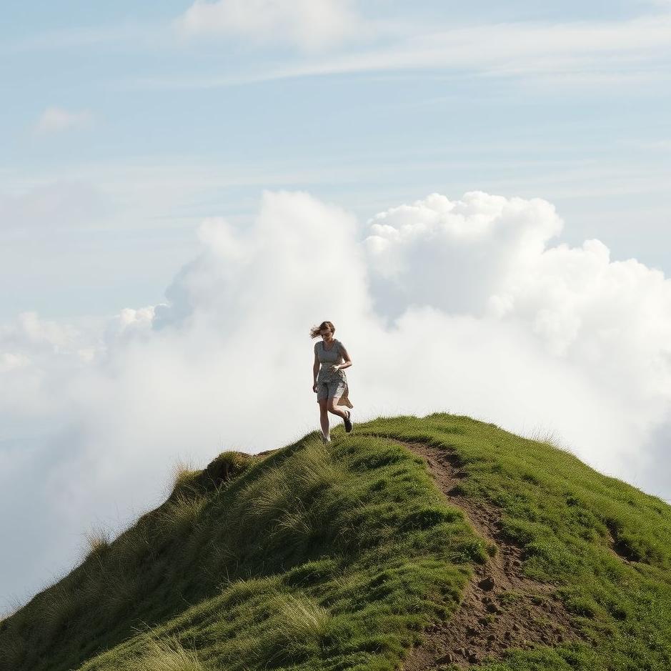 Dream : Climbing a hill with your wife in your dream