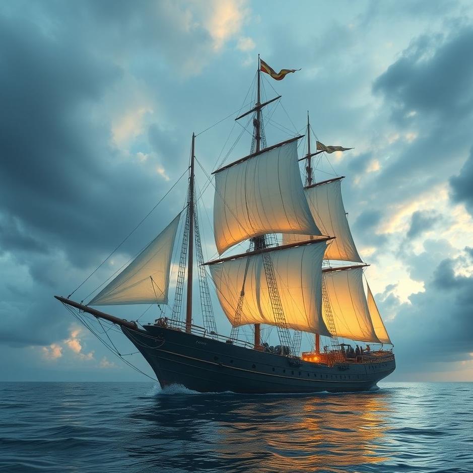 Dream : Climbing on a ship in a dream