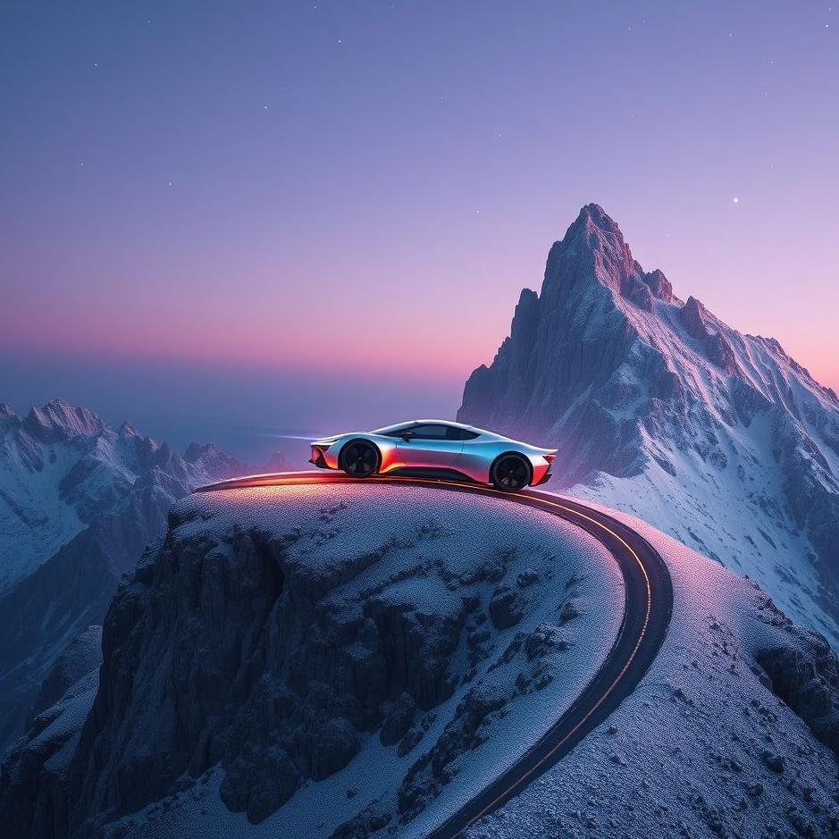 Dream Dictionary : Climbing the mountain with the car in the dream