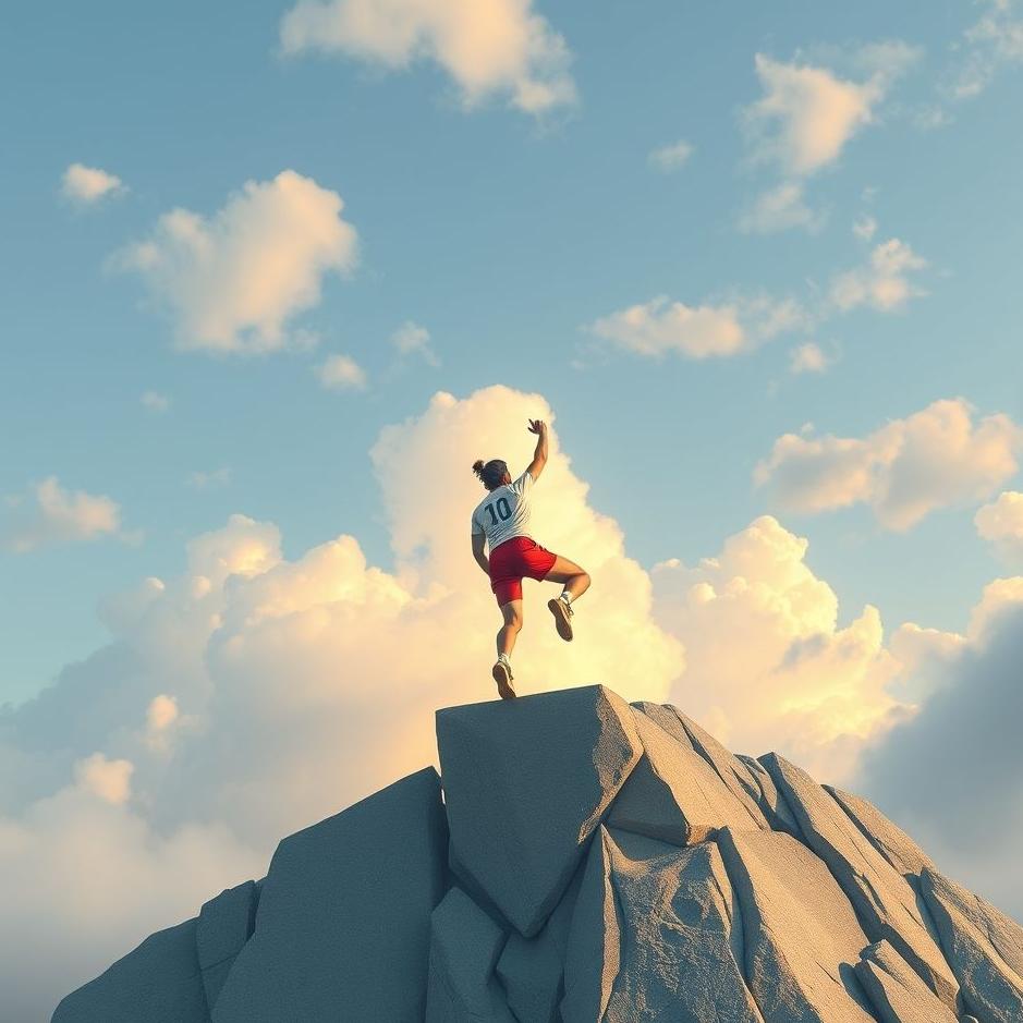 Dream : Climbing the podium in a dream