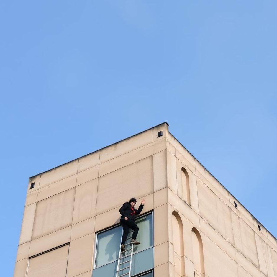 Dream : Climbing to the top floor of a building 