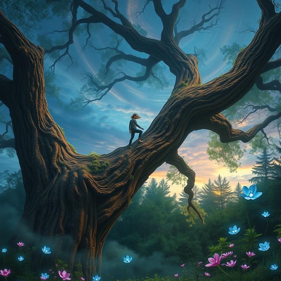 Dream Dictionary : Climbing tree branch in the dream