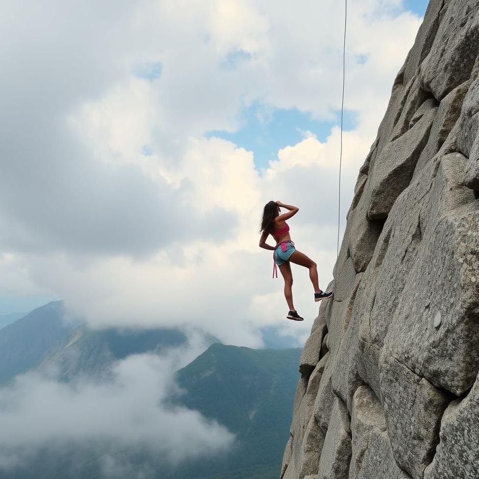 Dream : Climbing with your lover in a dream