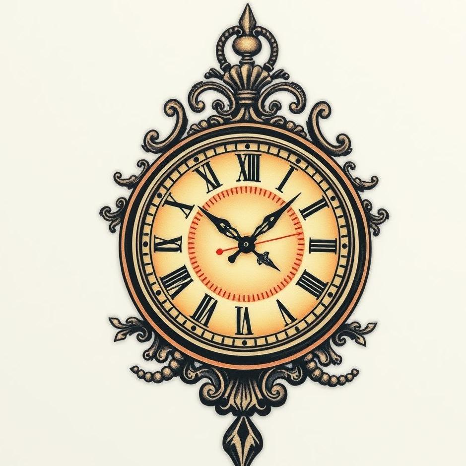 Dream : Clock tattoo in a dream