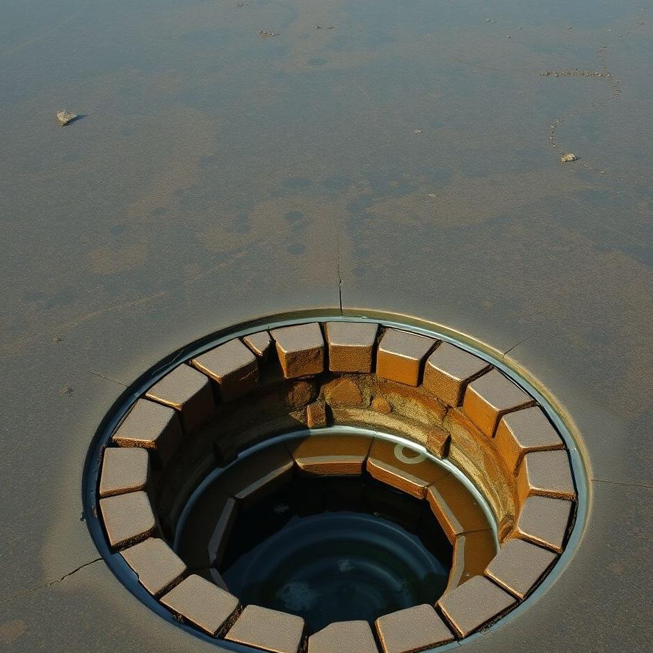 Dream : Clogged manhole in a dream