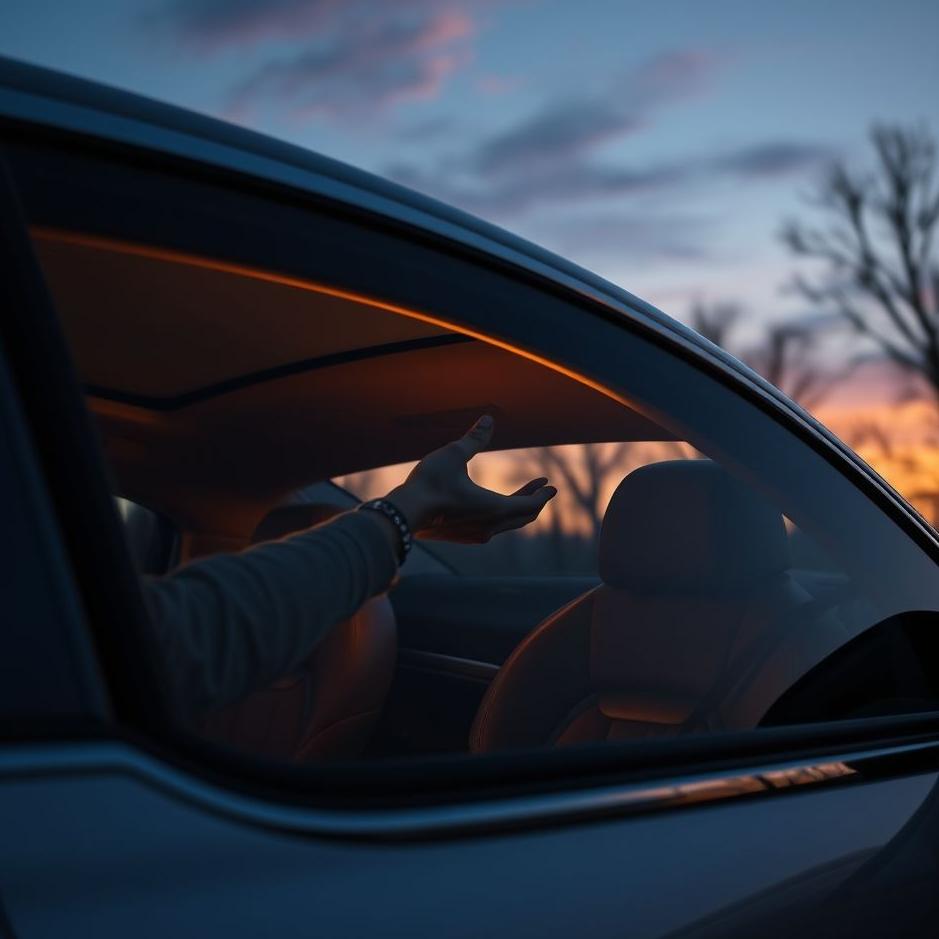 Dream : Close the door of the car in the dream