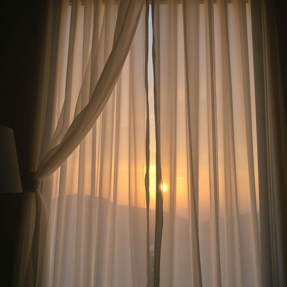 Dream : Closing a curtain in a dream