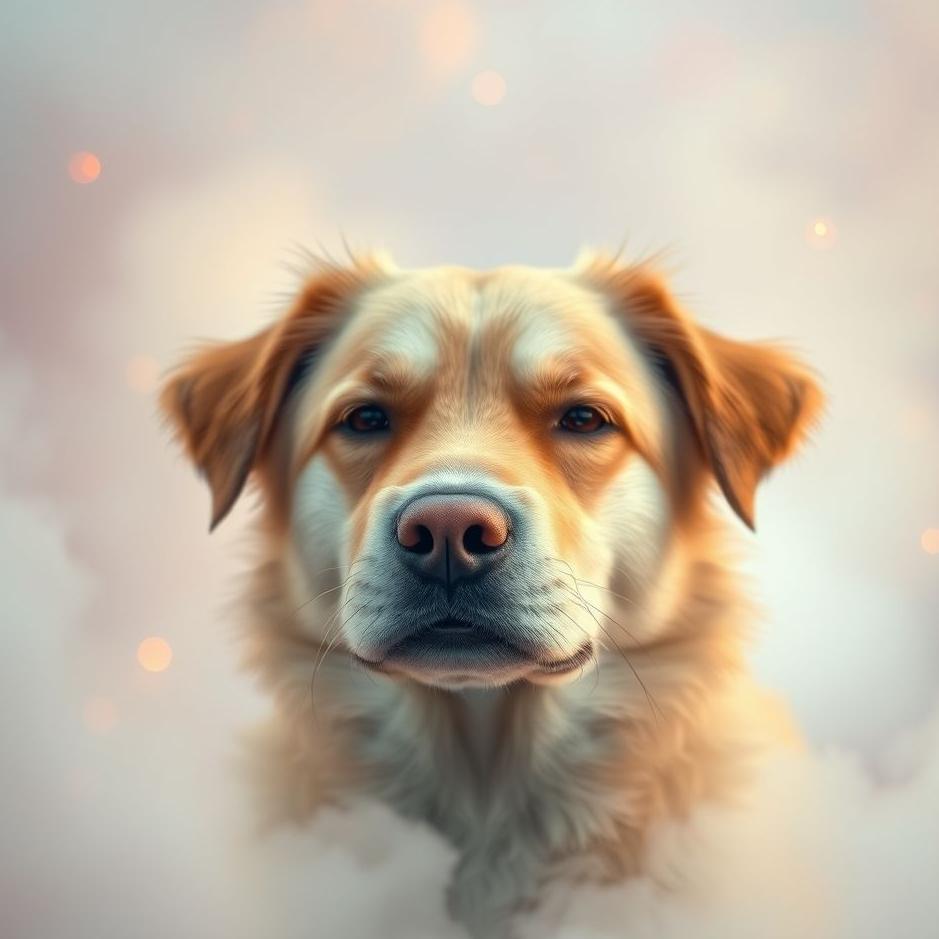 Dream : Closing a dog's mouth in a dream