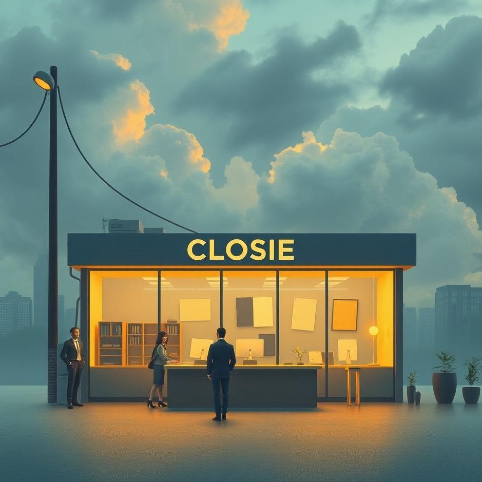 Dream : Closing a workplace in a dream