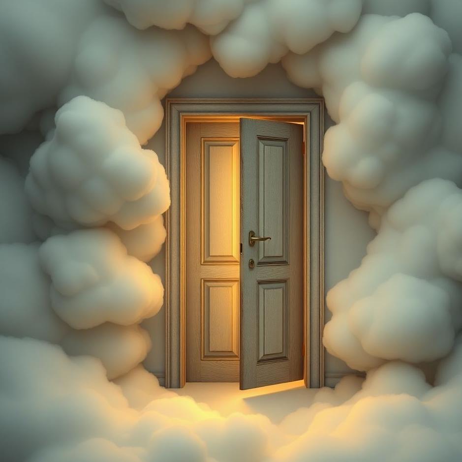 Dream : Closing and opening a door in a dream