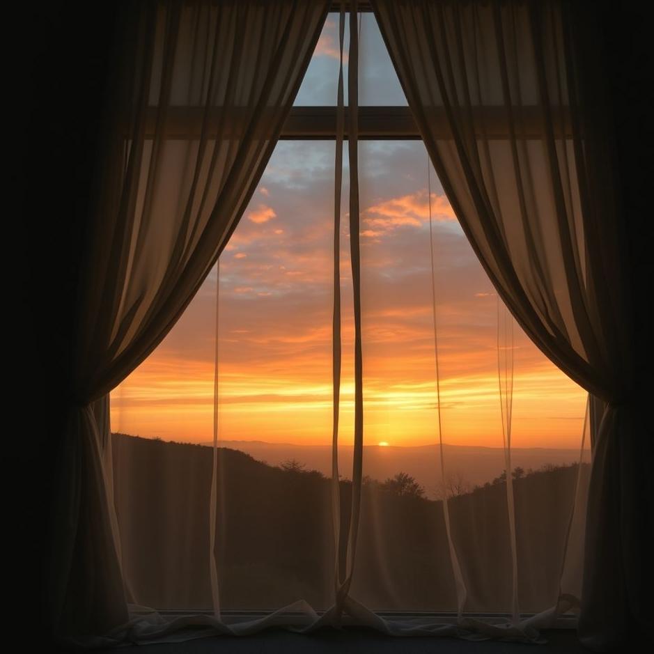 Dream : Closing the curtains in a dream