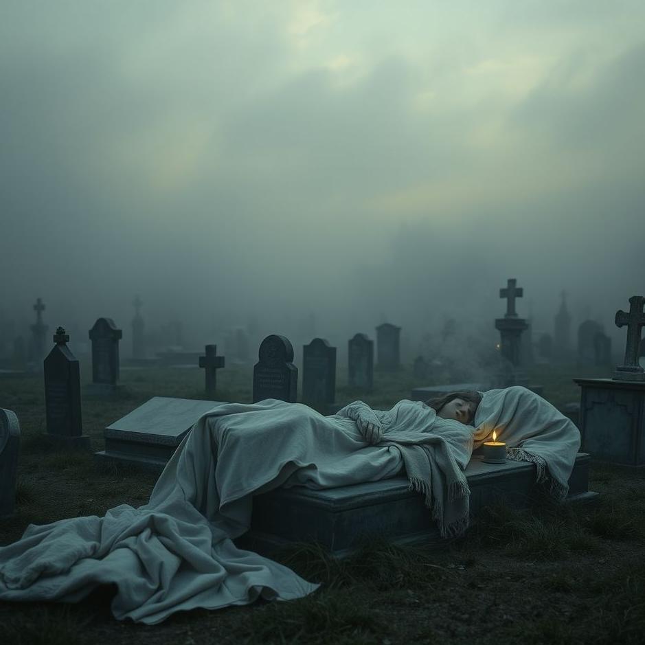 Dream : Clothes in a cemetery in a dream