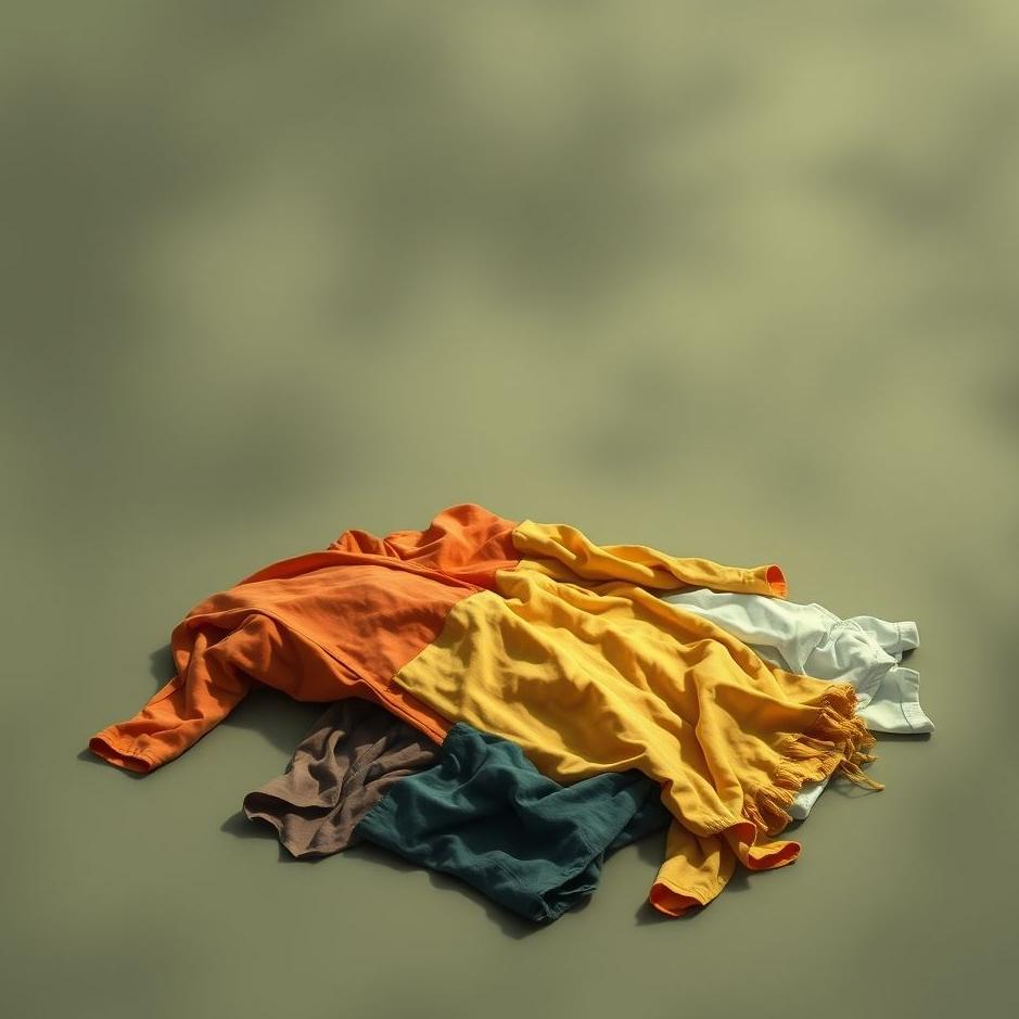 Dream : Clothes thrown on the ground in a dream