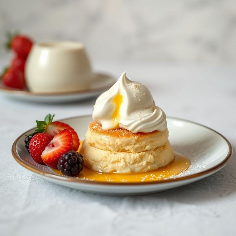 Dream : Clotted cream dessert in a dream