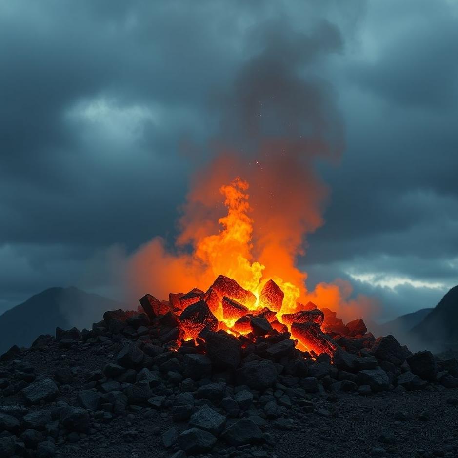 Dream : Coal given in a dream