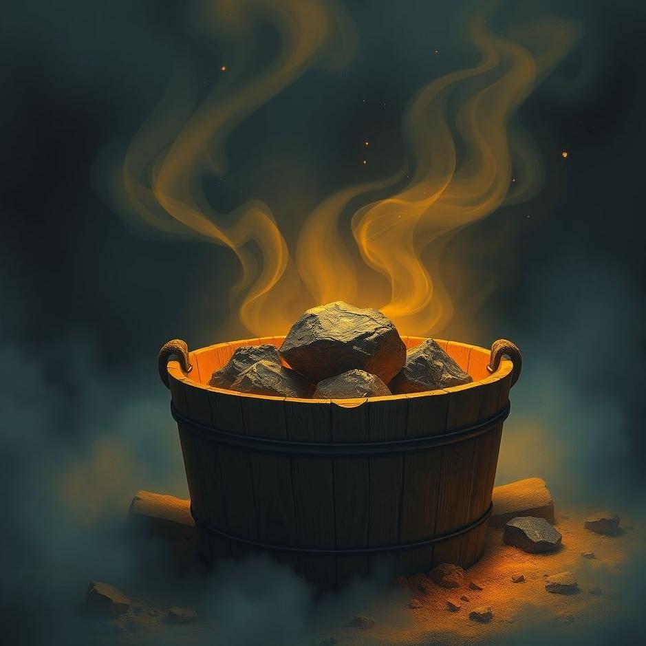 Dream : Coal in a bucket in a dream