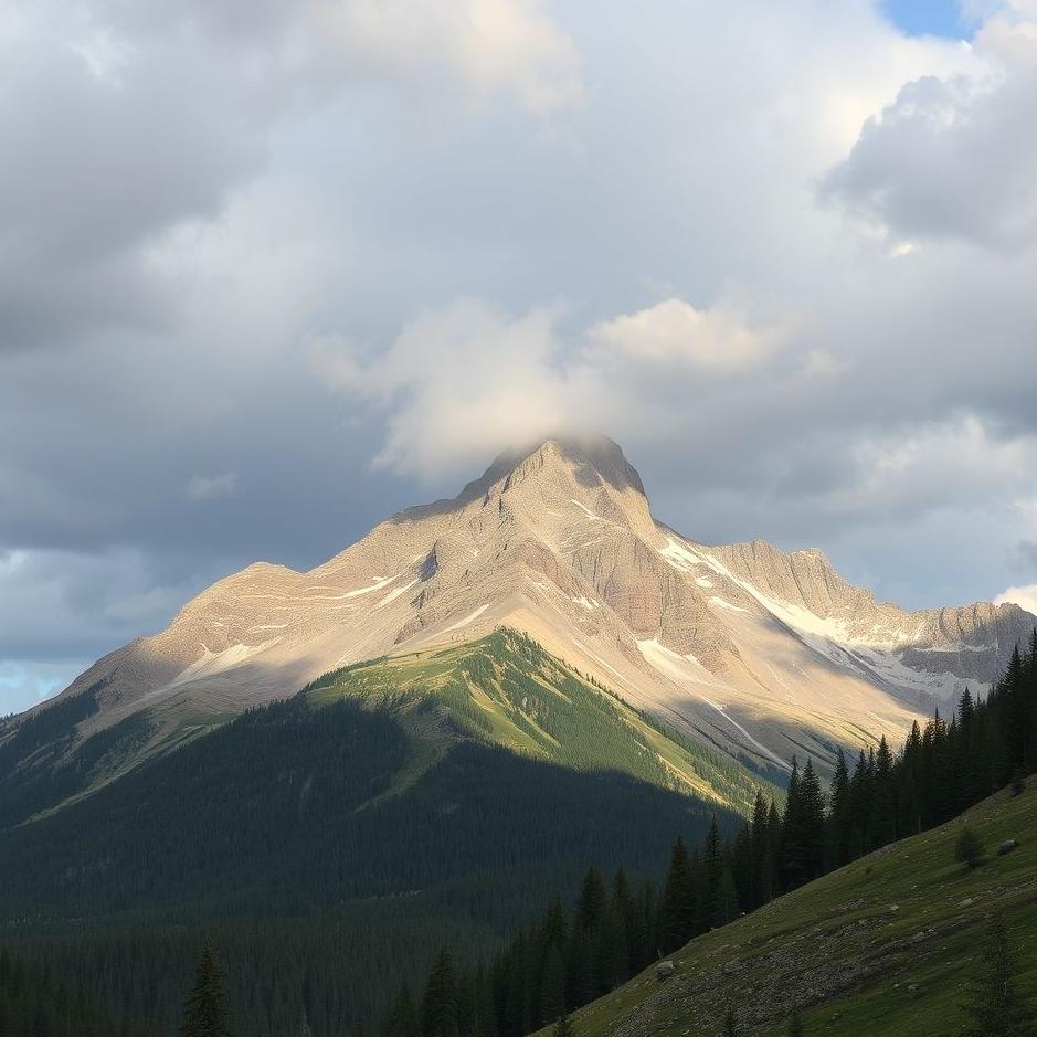 Dream : Coal mountain in a dream