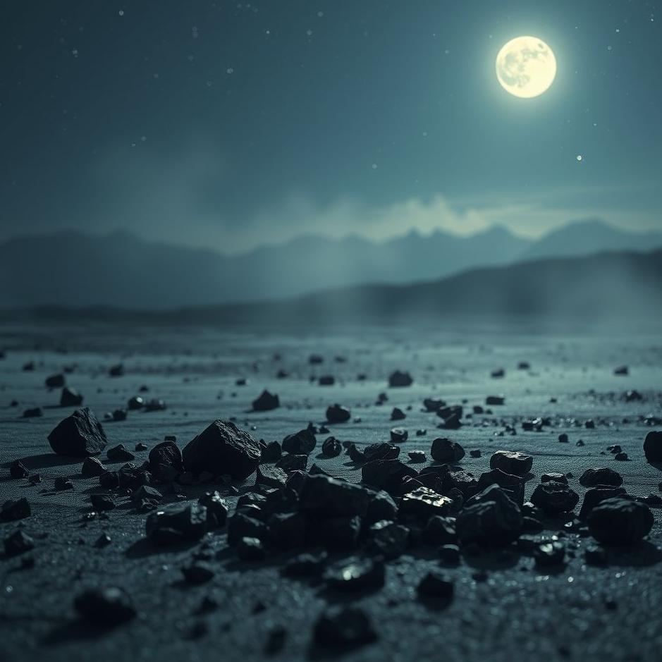 Dream : Coal pieces in a dream