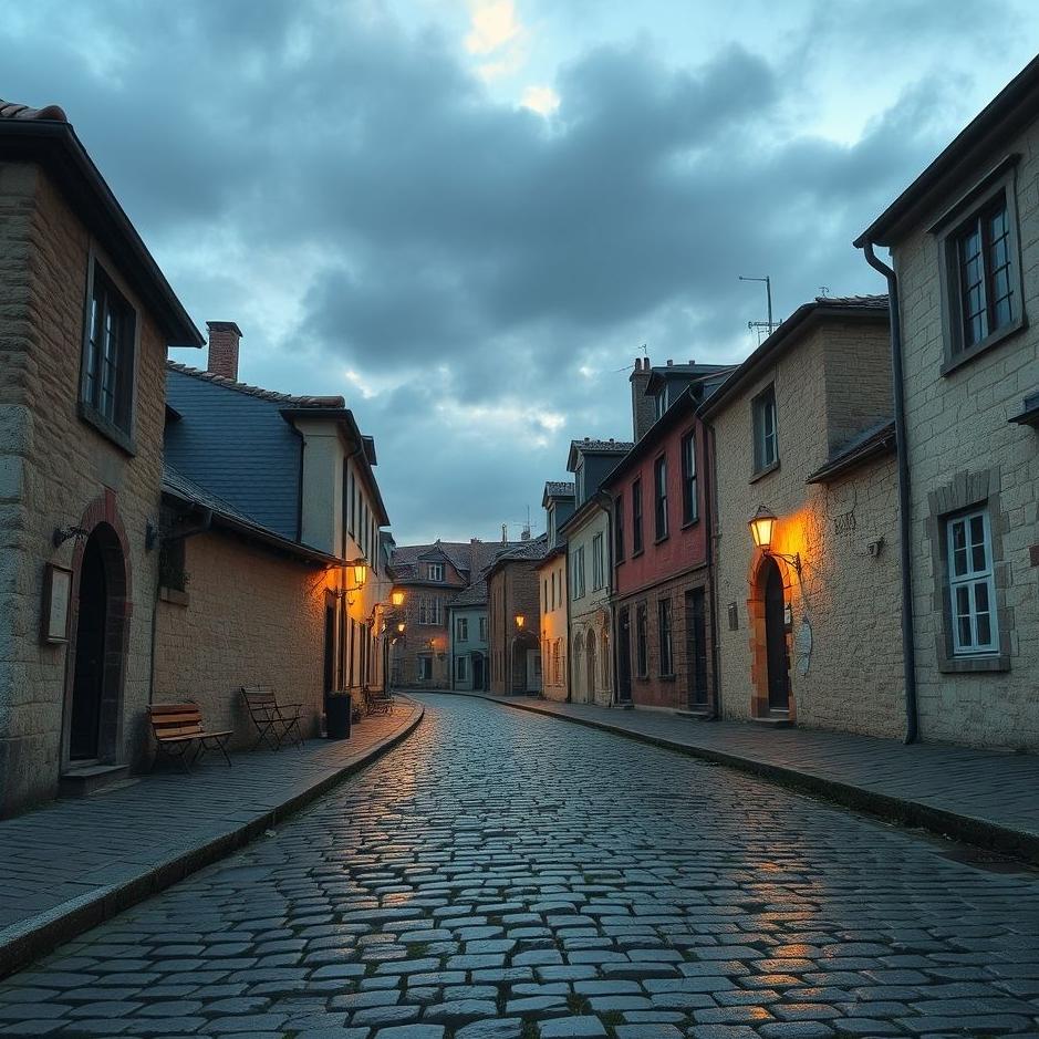 Dream : Cobblestones in a dream