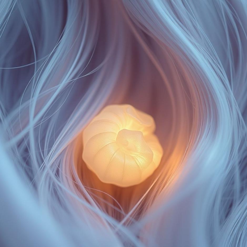 Dream : Cocoon in your hair in a dream