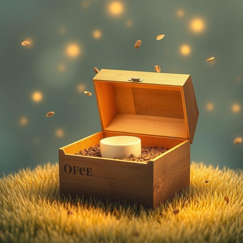 Dream : Coffee box in a dream