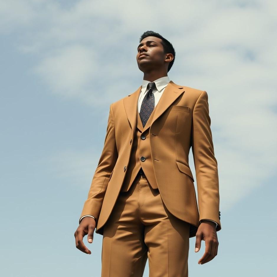 Dream : Coffee-colored suit in a dream