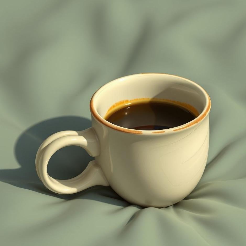 Dream : Coffee cup with a broken handle in a dream