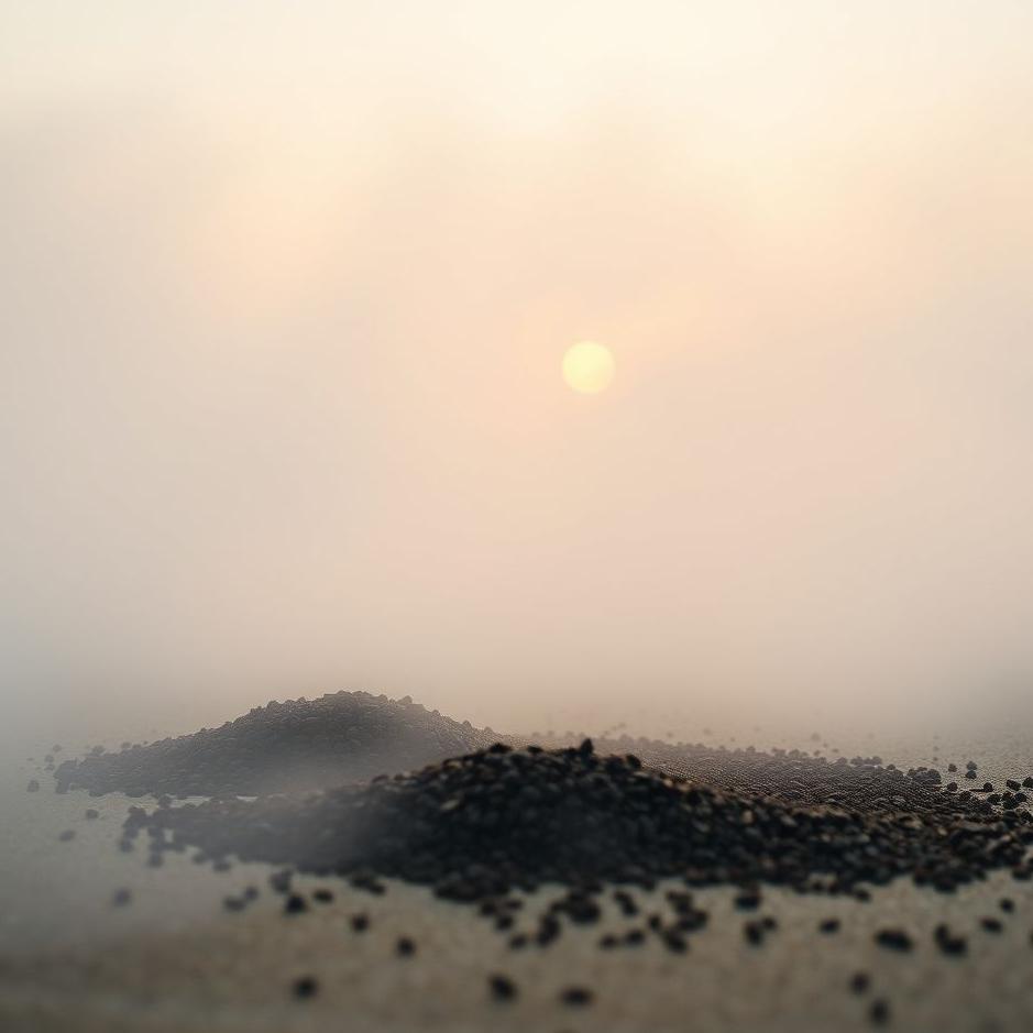 Dream : Coffee grounds spilled in a dream