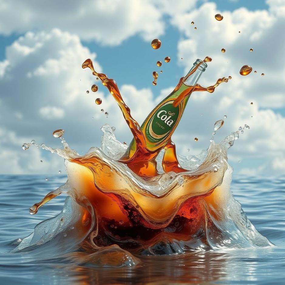 Dream : Cola overflowing in a dream