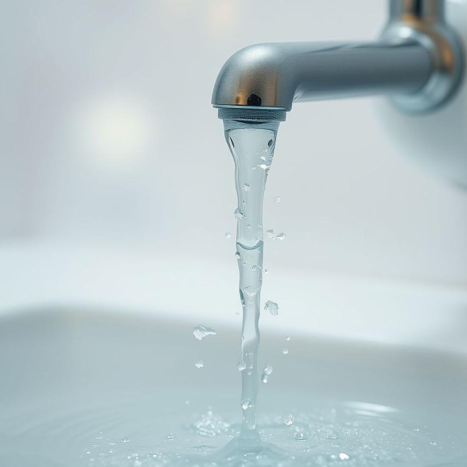 Dream : Cold water flowing from the tap in a dream