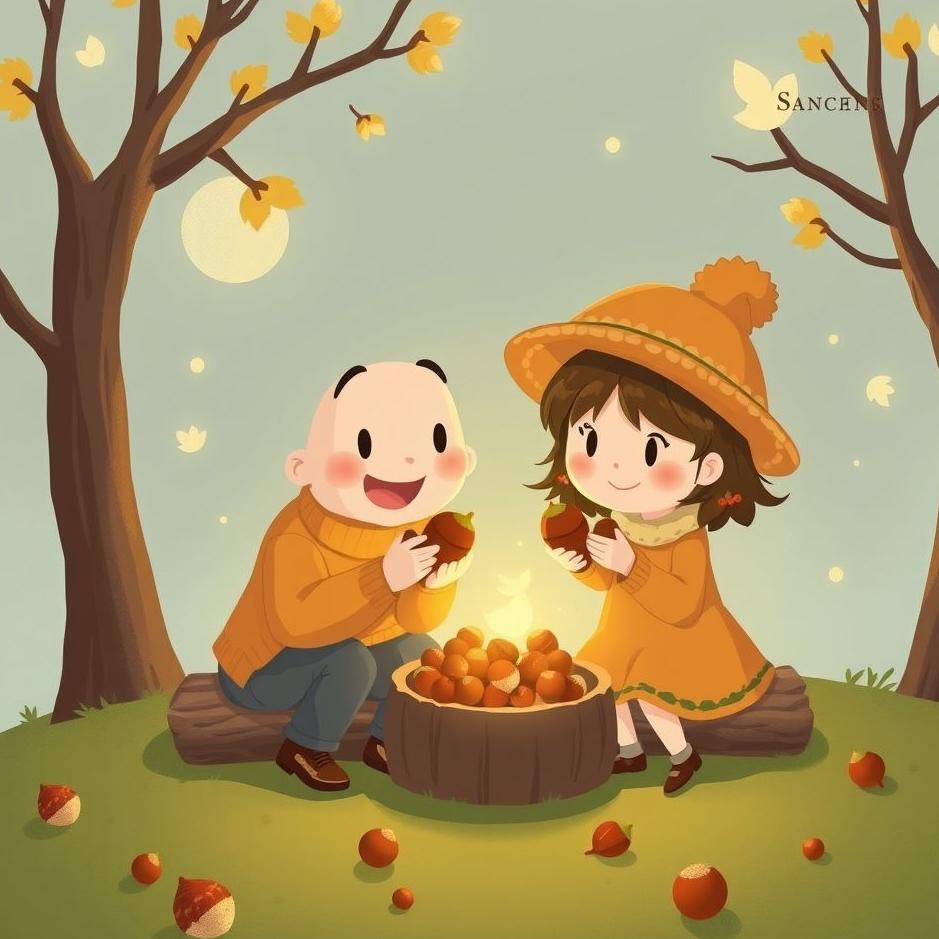 Dream : Collect chestnuts with your friend in the dream
