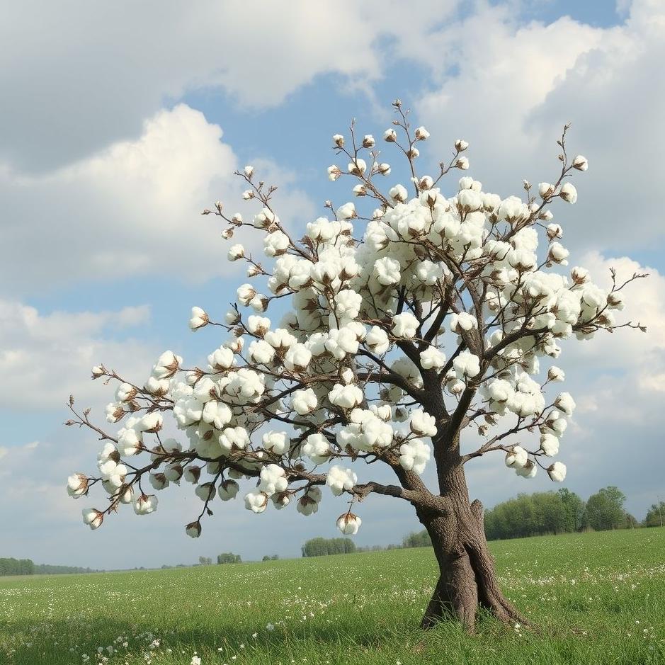 Dream : Collect cotton from the tree in the dream