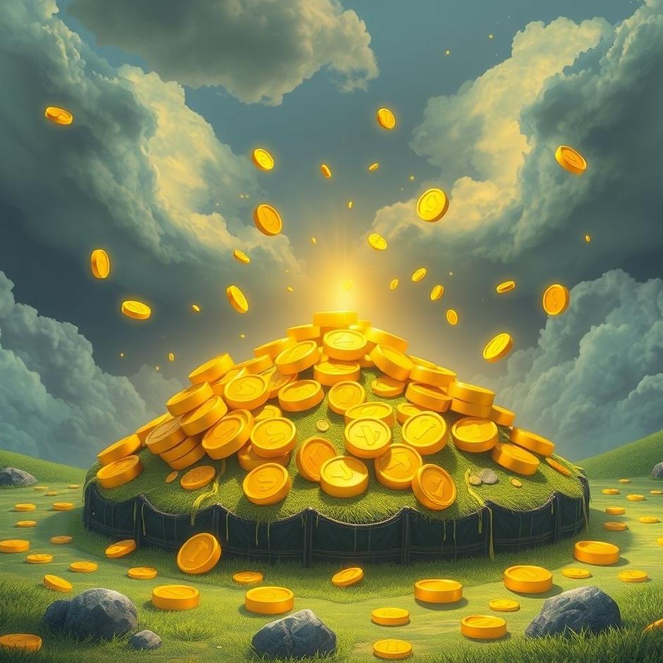 Dream : Collect gold and money in the dream