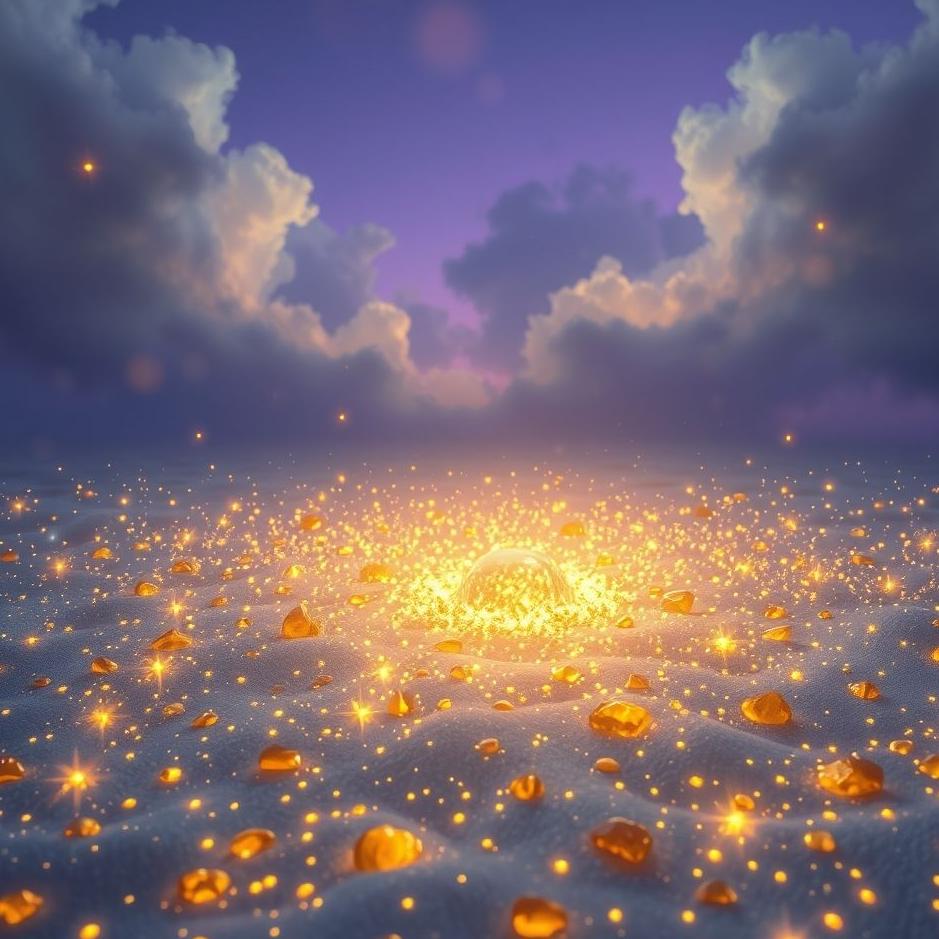 Dream : Collect gold stones in the dream