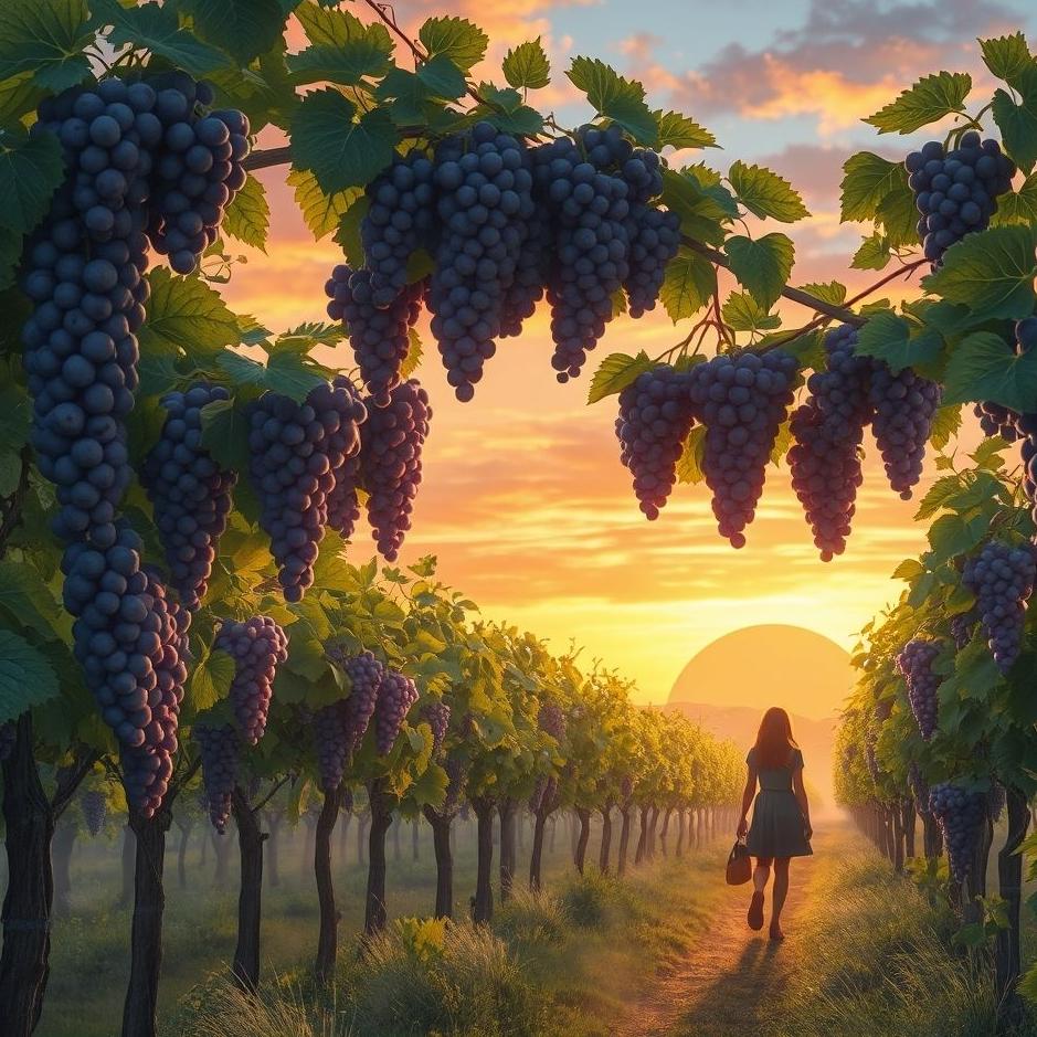 Dream : Collect grapes in the dream