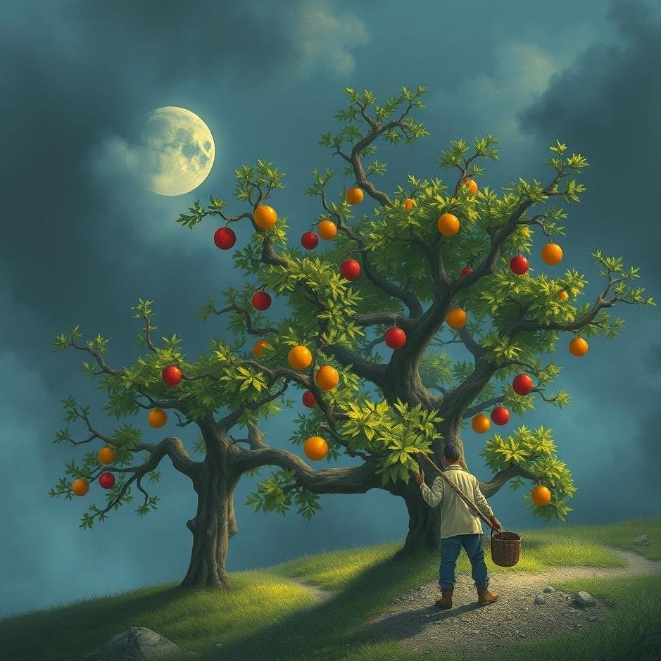 Dream : Collect kozalak from the tree in the dream