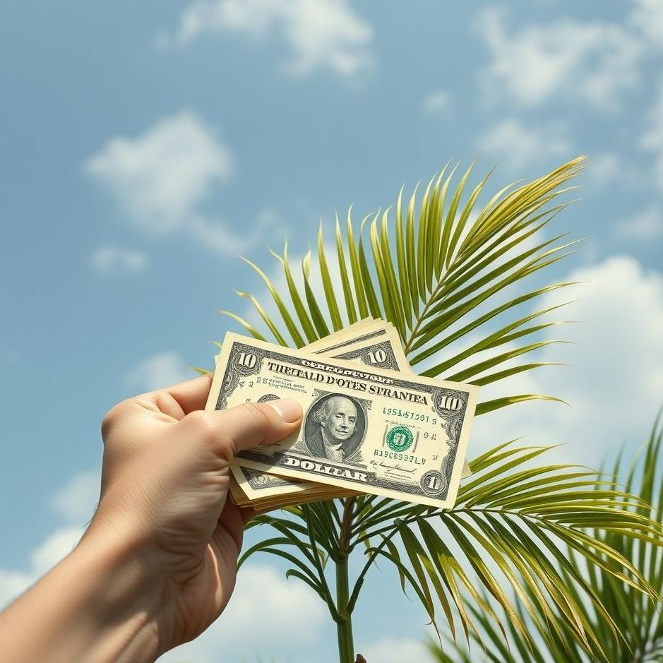 Dream : Collect palm money in the dream