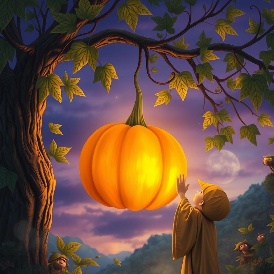 Dream : Collect pumpkin from the tree in the dream