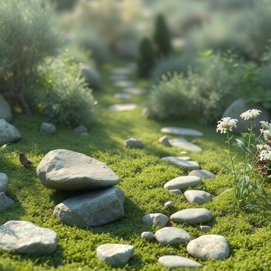 Dream : Collect stones in the garden in the dream