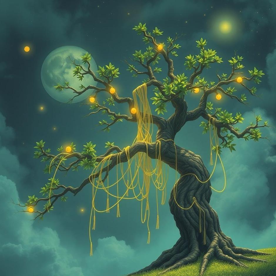Dream : Collect tangle from the tree in the dream