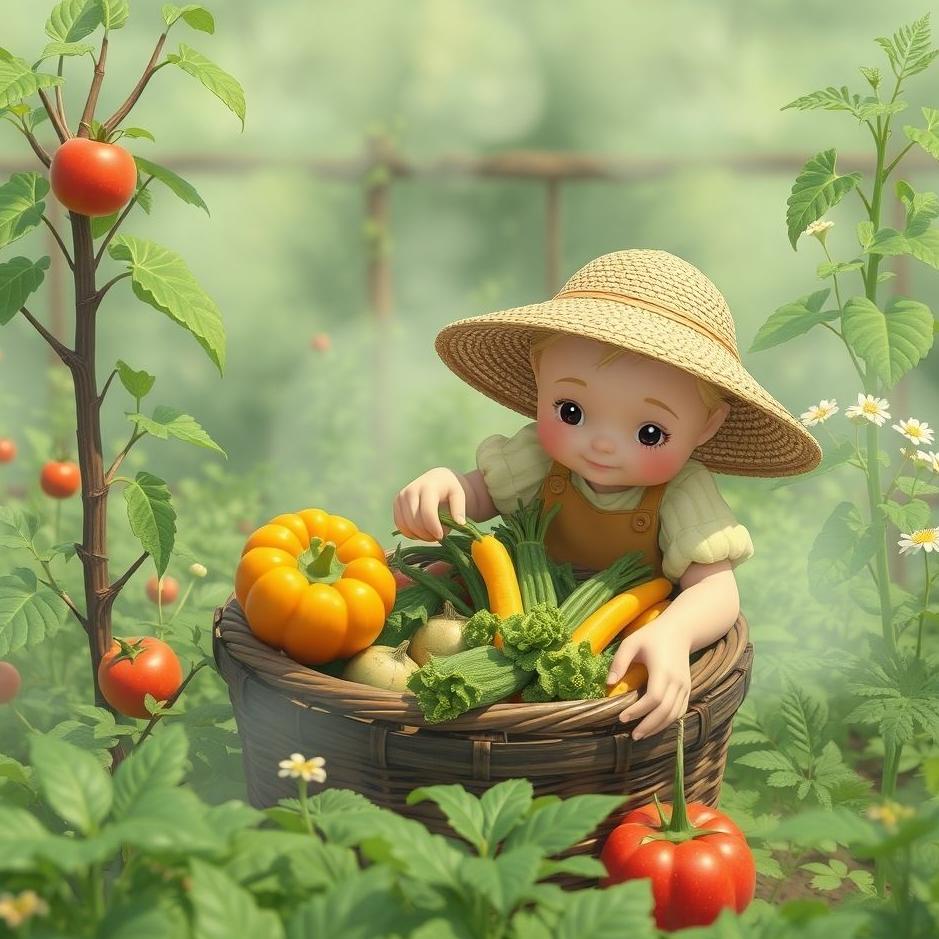 Dream Dictionary : Collect vegetable fruit from the garden in the dream