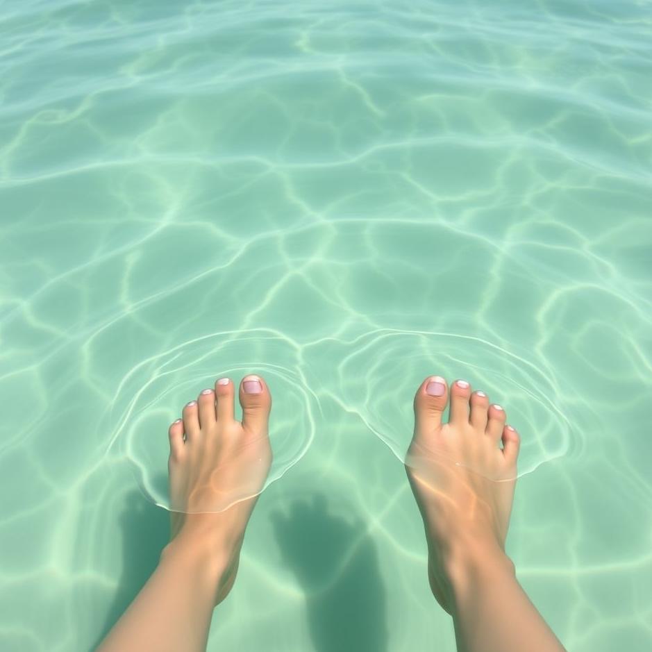 Dream : Collect water feet in the dream