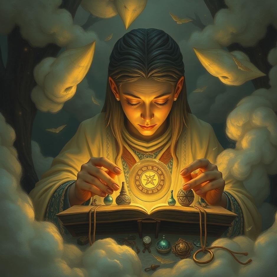 Dream : Collecting amulets in a dream