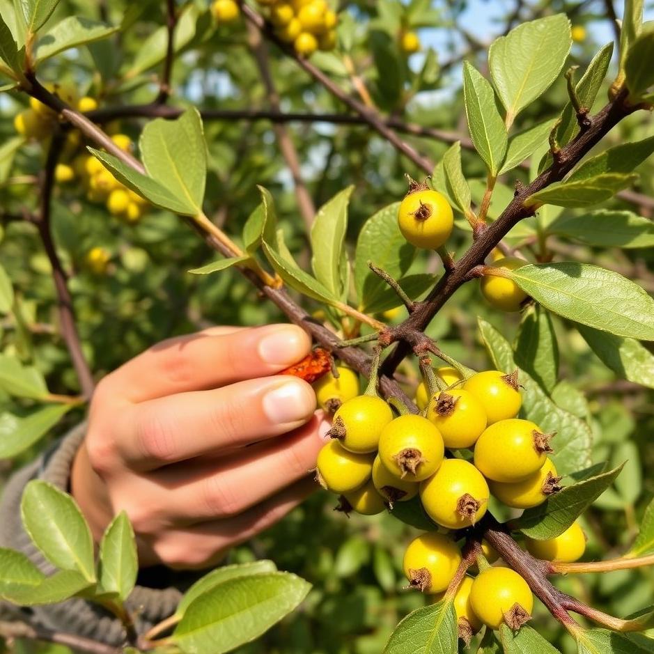 Dream : Collecting and eating oleaster