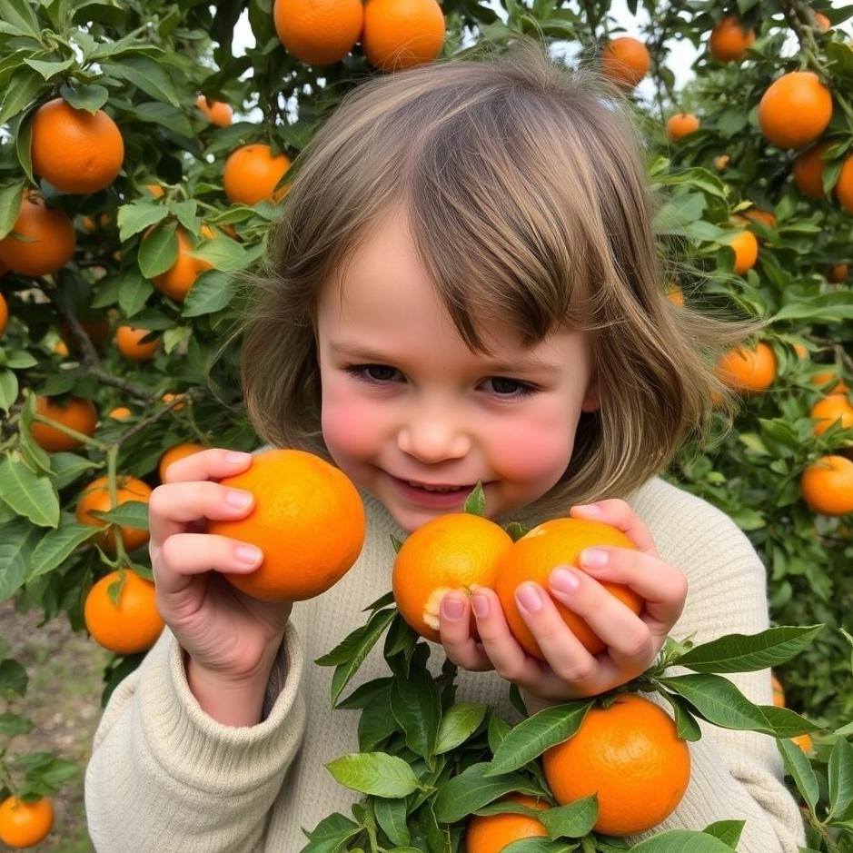 Dream : Collecting and eating tangerines