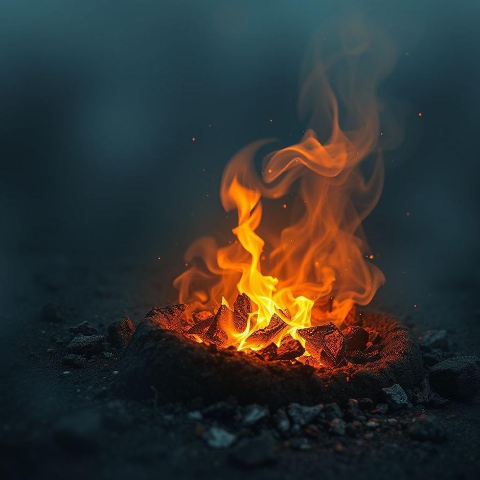 Dream : Collecting ashes in a dream