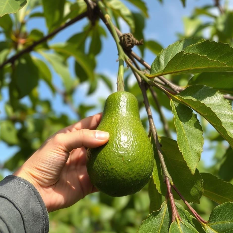 Dream : Collecting avocado from the tree in the dream