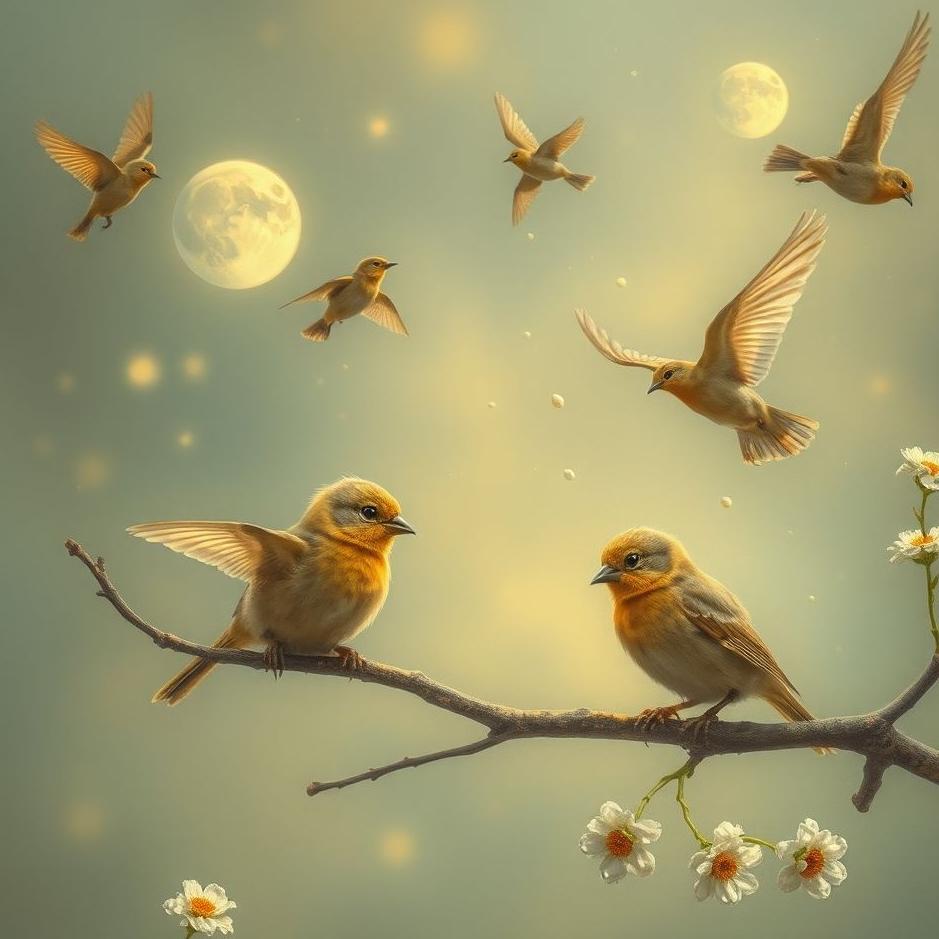 Dream : Collecting baby birds in a dream