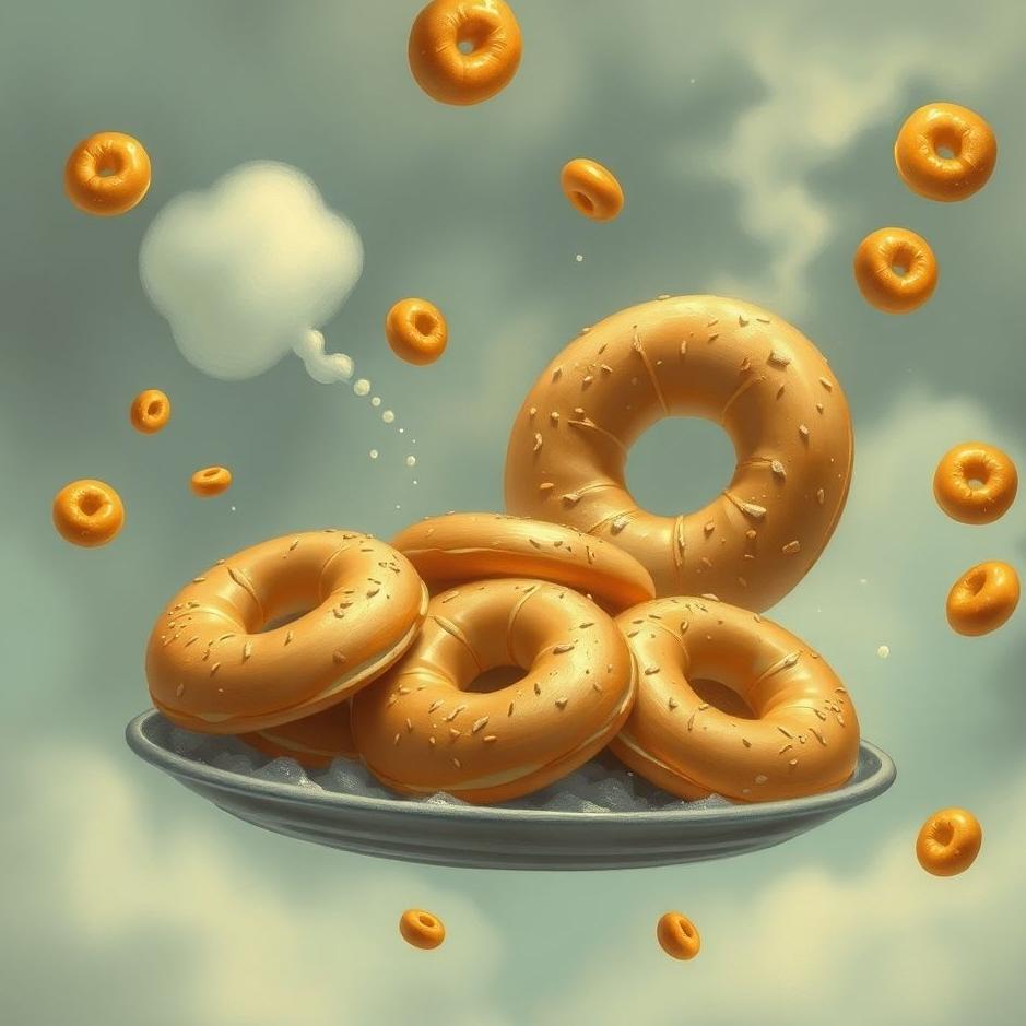 Dream : Collecting bagels in a dream