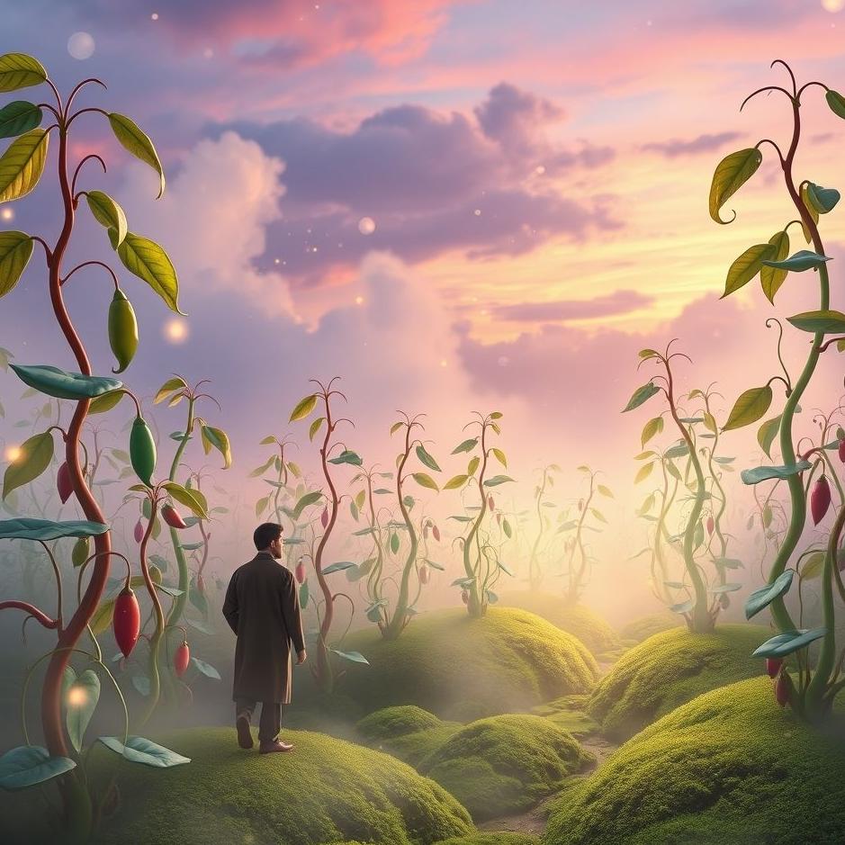 Dream : Collecting bean seeds in a dream